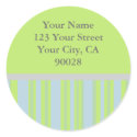 yellow grey stripes Address Labels stickers by DonnaGraysonAbstract yellow grey stripes Address Labels stickers