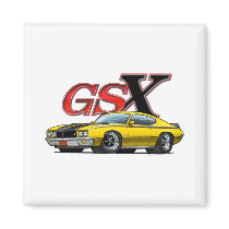 Yellow_GSX Fridge Magnets