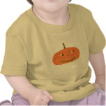 Yellow Halloween infant T-Shirt with pumpkin Yellow Halloween infant T-Shirt with pumpkin