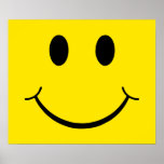 Yellow Happy Face posters