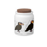 Yellow-headed Greater v Lesser Candy Jar