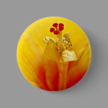 Yellow Hibiscus Button buttons