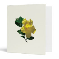 Yellow Hibiscus in Sunshine binders