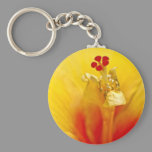 Yellow Hibiscus Keychain keychains