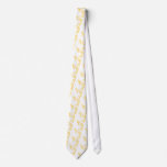 Yellow Hornet Logo Neck Tie