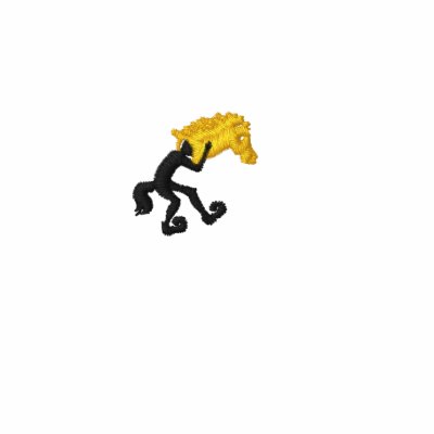 Yellow Horse Embroidered Polo Shirt Yellow Horse Embroidered Polo Shirt