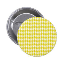 Yellow Houndstooth Buttons