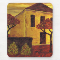 Yellow House mousepads