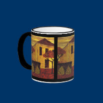 Yellow House mugs