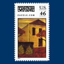 Yellow House postage