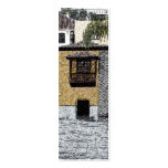 Yellow House Tenerife Bookmark Business Cards