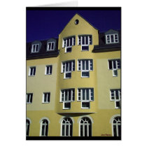 Yellow Housefront cards