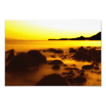 Yellow Ice Photo Art