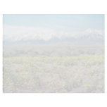 yellow Inyo County - Wildflowers and the Sierras f Personalized Letterhead