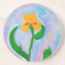 Yellow Iris coasters