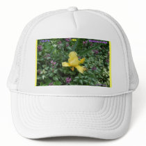 YELLOW IRIS HAT by skywatcher YELLOW IRIS HAT