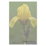 Yellow Iris Custom Stationery