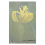 Yellow Iris Stationery Paper