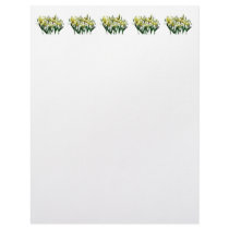 Yellow Irises Flavescens letterhead