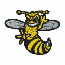 Yellow Jacket embroidered shirts by ZazzleEmbroidery Yellow Jacket embroidered shirts