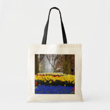 yellow Keukenhof gardens, Amsterdam, Netherlands f Tote Bag