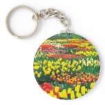 yellow Keukenhof Greenhouses flowers Keychain