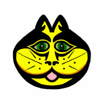 yellow kitty t-shirts by syancey yellow kitty t-shirts