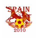 Yellow La Roja ladies Spanish Spain 2010 Tee