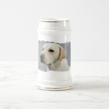 Yellow Lab  Beer Stein Coffee Mugs