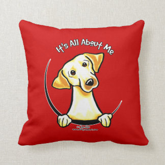 yellow lab pillow