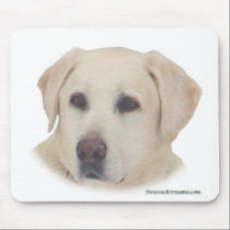 Yellow Lab Mousepad by Firecrackinmama Yellow Lab Mousepad