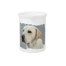 Yellow Lab Pitcher