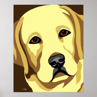 Yellow Lab Posters