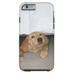 Yellow lab puppy stuck under bed tough iPhone 6 case