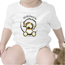 Yellow Labradoodle IAAM Rompers
