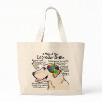 Yellow Labrador Brain Atlas bags by terrypond Yellow Labrador Brain Atlas bags