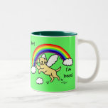 Yellow Labrador Guardian Angel (Rainbow Bridge) Mugs