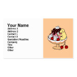Yellow Labrador & Ice Cream Sundae Business Card Templates