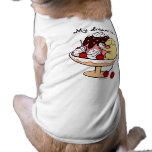 Yellow Labrador & Ice Cream Sundae Dog T-shirt