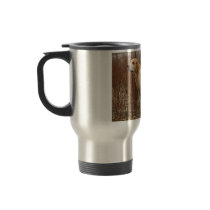 Yellow Labrador Retriever Gone Hunting mugs
