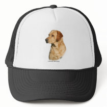 Yellow Labrador Retriever Mesh Hat
