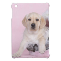 Yellow labrador retriever puppy cover for the iPad mini