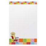 Yellow Labrador Student 3 Mosaic Stationery