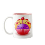 Yellow Ladybug Cupcake Mug