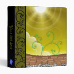 Yellow landscape binder (your text here)