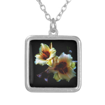Yellow Lilies Glow Custom Jewelry