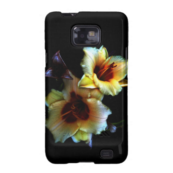 Yellow Lilies Glow Galaxy S2 Cases
