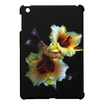 Yellow Lilies Glow iPad Mini Cases