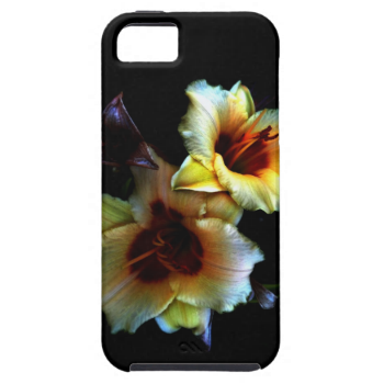 Yellow Lilies Glow iPhone 5 Cases