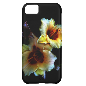 Yellow Lilies Glow iPhone 5C Covers